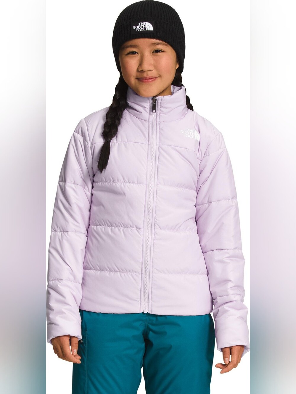 The North Face Puffer Jacket Girls Size 12 (L) Purple